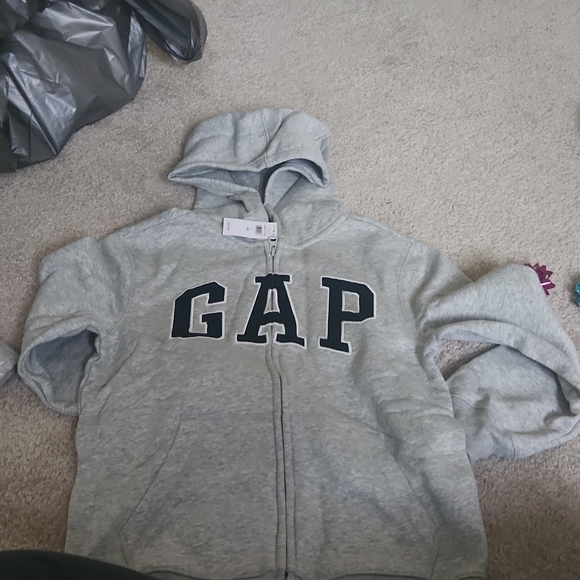 Kids Gap Logo Hoodie Size L 10 - Picture 1 of 4